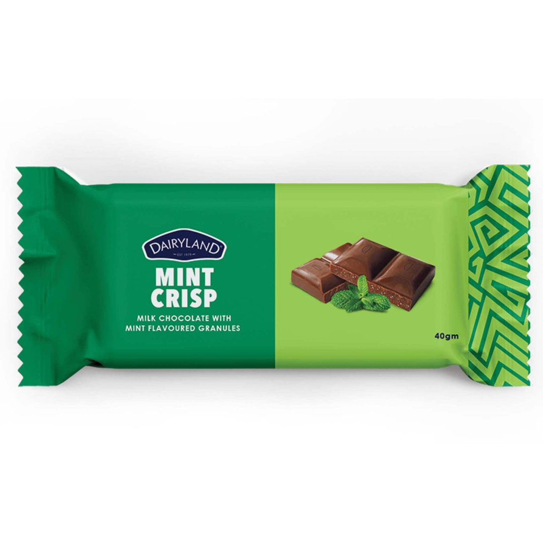 DAIRYLAND MINT CRUNCH CHOC 40G